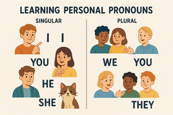 ضمایر شخصی انگلیسی