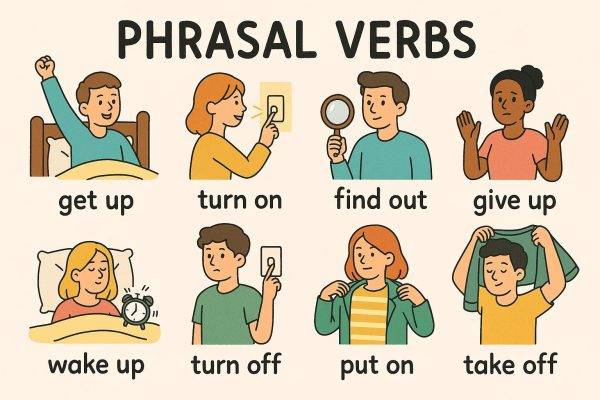 افعال عبارتی یا گروهی در زبان انگلیسی